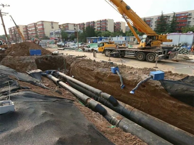 铜川气体的输送管网